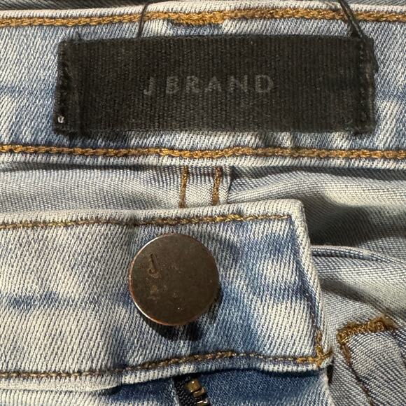 J Brand Mens SZ 31 Tyler Slim Fit Jeans Light Wash Stretch Pockets Zip-Fly Blue - Picture 7 of 10